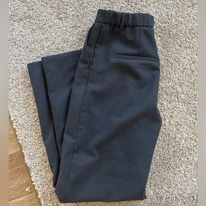 Abercrombie Wide Leg Tailored Pants - Black size 28 L